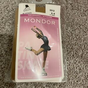 Mondor Performance Skating Tights for Girls